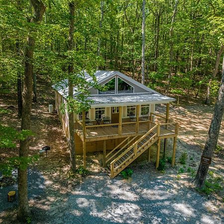 Coyote Cabin At Woodland Retreat At Desoto Beside Desoto State Park Fort Payne Bagian luar foto