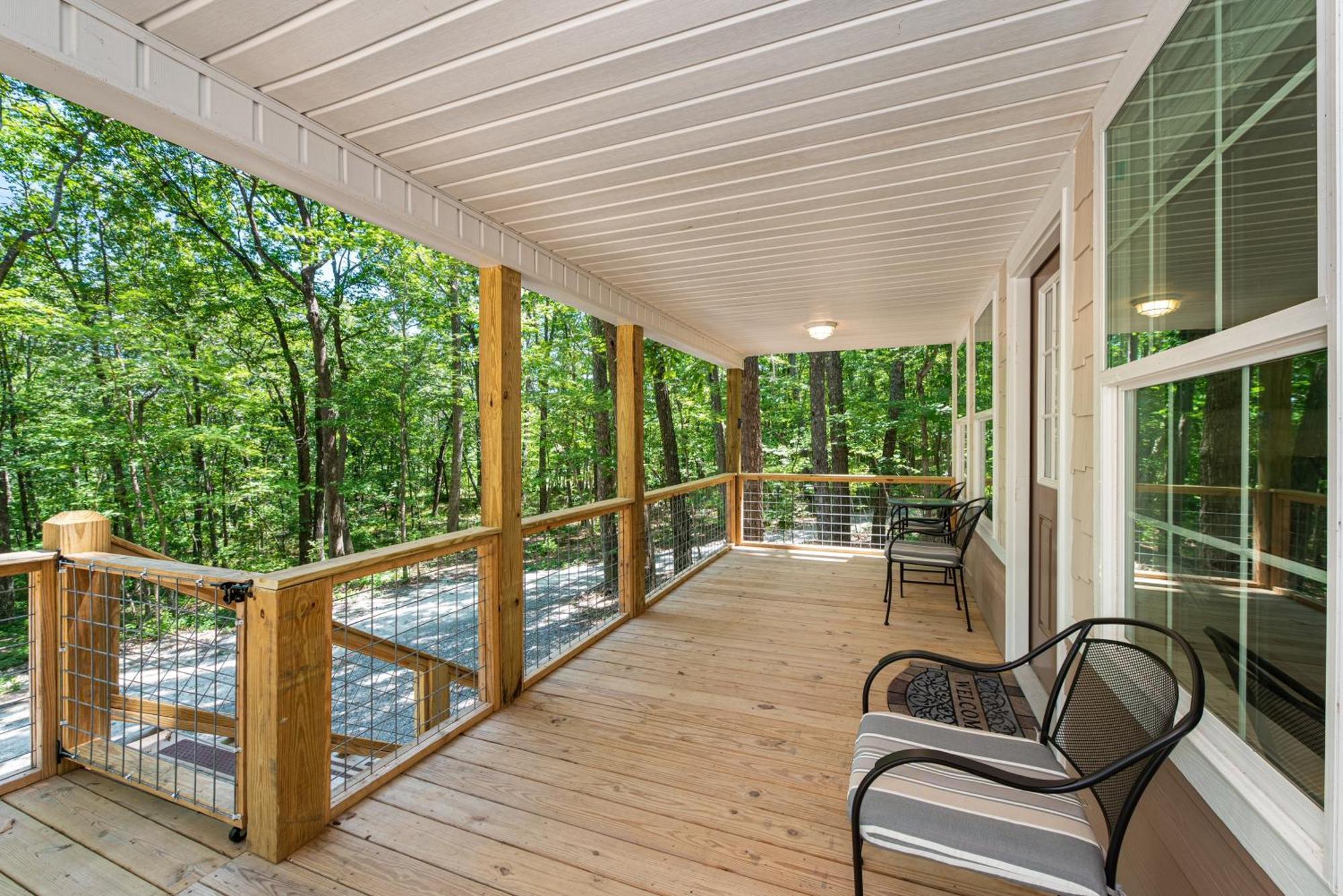 Coyote Cabin At Woodland Retreat At Desoto Beside Desoto State Park Fort Payne Bagian luar foto